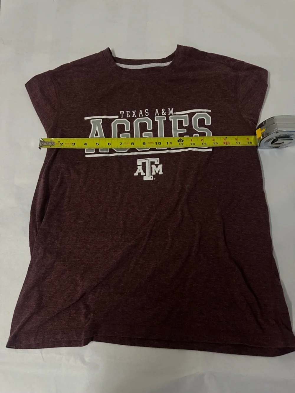 Champion Texas A&M Aggies Maroon Shirt Size L NCAA College Fan Apparel - Picture 3 of 10